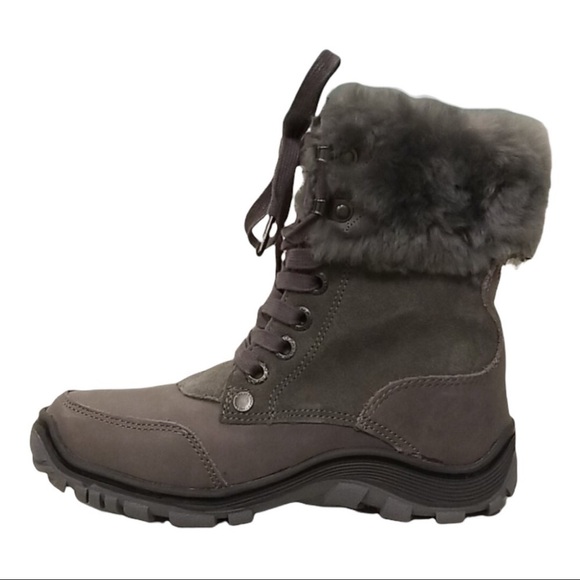Pajar Abbie Genuine Sheepskin Warm Waterproof Winter Boot Size 5 - Picture 4 of 7